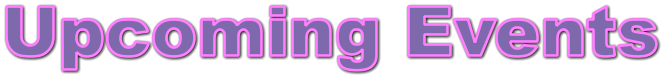 Upcoming Events